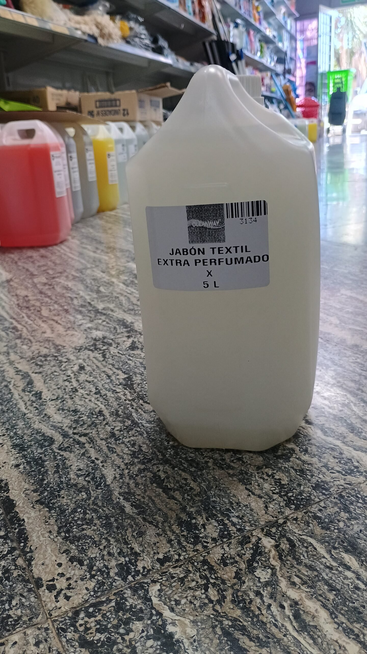 CW JABON LIQUIDO TEXTIL EXTRA PERF. X 5LTS + BIDON