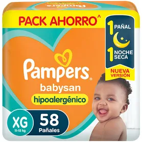 PAMPERS BABYSAN XG X58