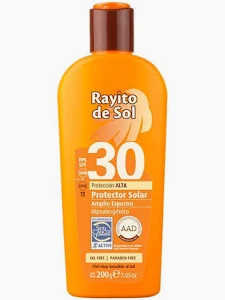 PROTECTOR SOLAR RAYITO DE SOL FPS 30 200 ML