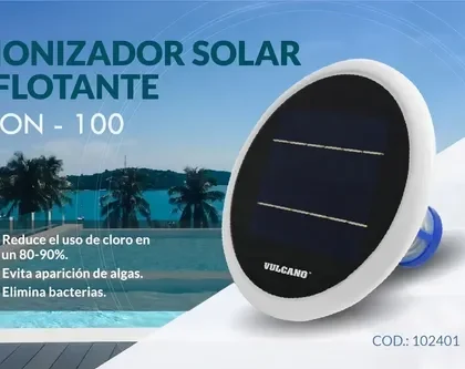 IONIZADOR SOLAR FLOTANTE VULCANO ION-100