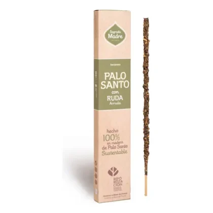 SAGR MADRE SAHUMERIO PALO SANTO CON RUDA