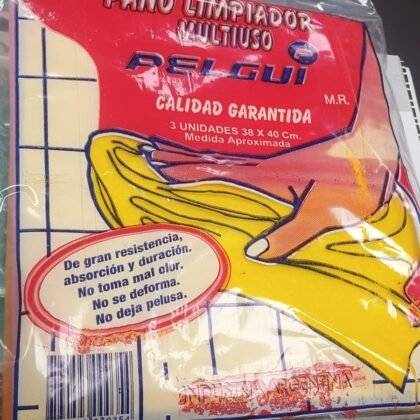 PAÑO MULTIUSO P/COCINA 3 UNIDADES