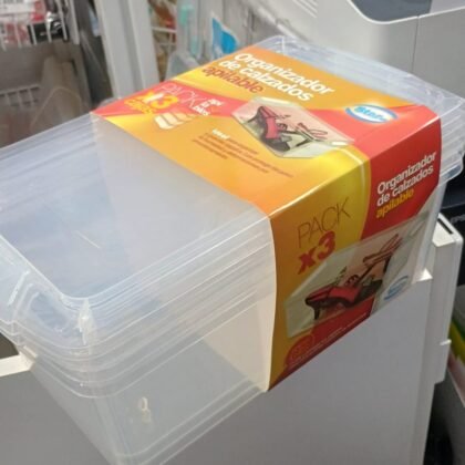ORGANIZADOR ZAPATOS STAR X3