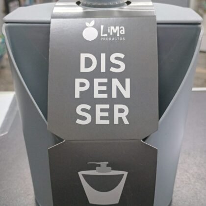 DISPENSER DE DETERGENTE Y ESPONJA LIMA 600CC