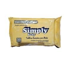 TOALLITAS HUMEDAS PARA BEBES SIMPLY