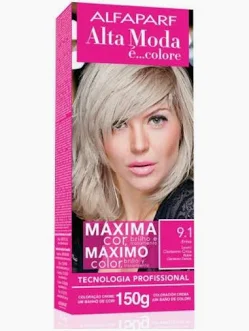 TINTURA ALFAPARF 9. RUBIO CLARISIMO CENIZA