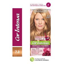 TINTURA GARNIER  COR INTENSA 7.3 RUBIO DORADO