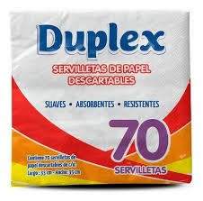 SERVILLETAS DUPLEX X70