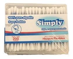 SIMPLY HISOPOS FLEXIBLES X200