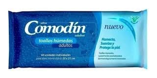 TOALLAS HUMEDAS ADULTOS COMODIN X60U