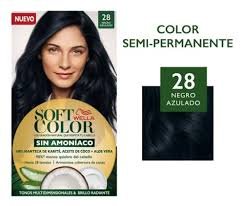 TINTURA SOFT COLOR 28 NEGRO AZULADO