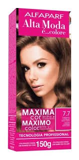 TINTURA ALFAPARF KIT 7.7 CHOCOLATE DORADO