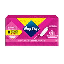 TAMPONES NOSOTRAS REGULAR X8