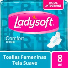 TOALLITAS FEMENINAS LADYSOFT COMFORT X8
