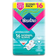 TOALLAS FEM NOSOTRAS ECONO PACK 16