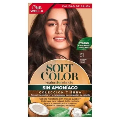 TINTURA WELLA SOFT COLOR 51 MARRON CLARO TIERRA