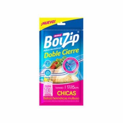 BOLSA BOLZIP CHICAS X10
