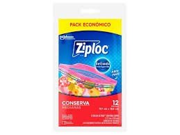 BOLSA ZIPLOC MEDIANO X12