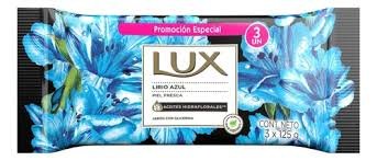 JABON LUX LIRIO AZUL X3 125G