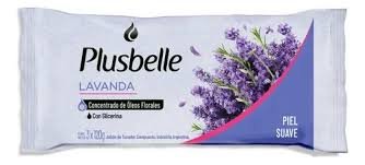 JABON PLUSBELLE LAVANDA 3X120G