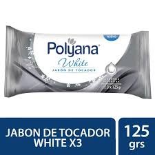 JABON POLYANA WHITE 3X125GR