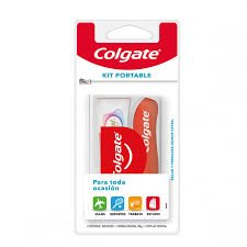 KIT PORTABLE COLGATE CEPILLO + CR DENTAL TOTAL