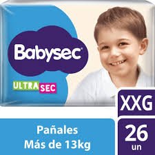 PAÑAL BABYSEC ULTRASEC XXG X 26