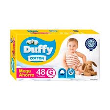 PAÑAL DUFFY MEGA AHORRO "G"  X  48U