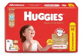 PAÑALES HUGGIES SUP CARE X 48 XXXG