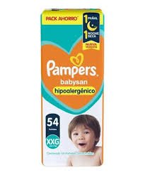 PAÑALES PAMPERS BABYSAN XXG 54U