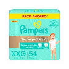PAÑALES PAMPERS DELUXE XXG 54U