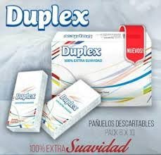 PAÑUELOS DUPLEX X6