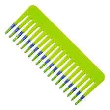 PEINE RASTRILLO TRICOLOR