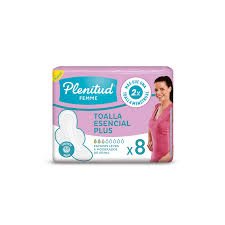 PLENITUD FEMME PLUS C/ALAS 8U