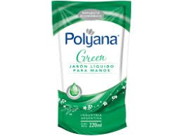POLYANA JABON LIQUIDO GREEN