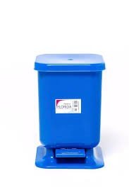 CESTO A PEDAL CUADRADO 13 LTS FLORIDA