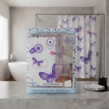 CORTINA P/ BAÑO DOBLE PREMIUM