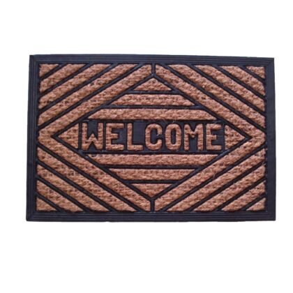 FELPUDO WELCOME GOMA Y COCO