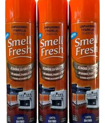 LIMPIA HORNOS Y PARRILAS SMELL FRESH TRIPLE