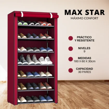 ORGANIZADOR ZAPATOS STAR X3