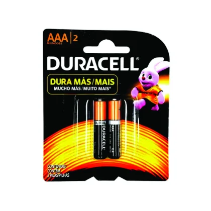 PILAS DURACELL AAA 2