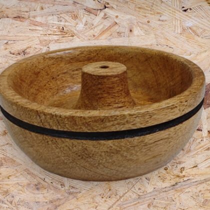 PORTA SAHUMERIO REDONDO MADERA