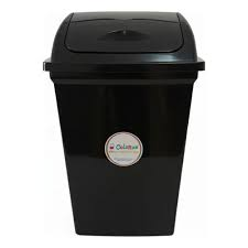 RECIPIENTE 40L CON TAPA VAIVEN PREMIUM