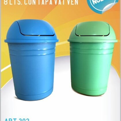 RECIPIENTE 8 LTS COLORES