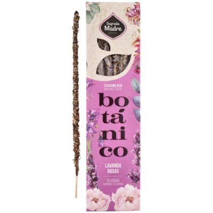 SAHUMERIO SAGRADA MADRE BOTANICO JAZMIN-ROSAS