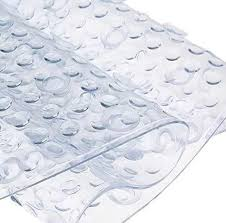 ALFOMBRA DE BAÑO CRISTAL MATE PVC