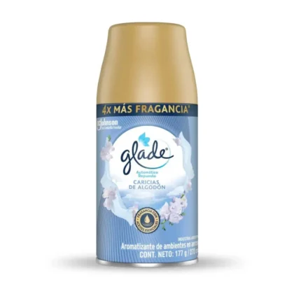 AROMATIZANTE GLADE CARICIAS DE ALGODON 270CM3