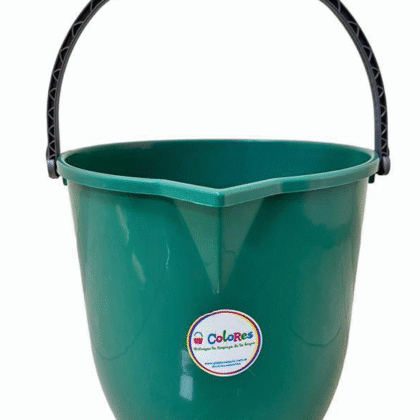 BALDE MANIJA PLASTICA 9 LITROS COLORES