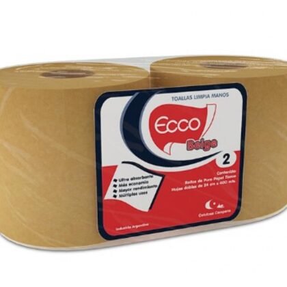 BOBINAS DE LIMPIEZA 2 ROLLOS 24X400