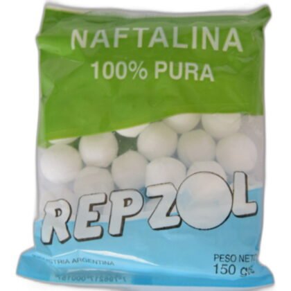 BOLAS NAFTALINA 100% PURA REPZOL 150G